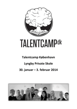 Talentcamp København Lyngby Private Skole 30