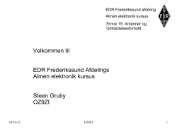 kursus 15.pdf - EDR Frederikssund afdeling