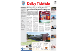 Overbygning på Dalby Skole er igen med i