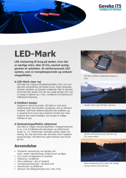 Produktblad LED-Mark