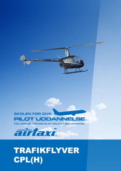 Helikopter trafikflyver brochure i PDF format.