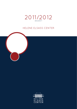 årsskrift for Helene Elsass Center (pdf)