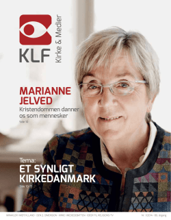 Se magasinet - KLF – Kirke & Medier