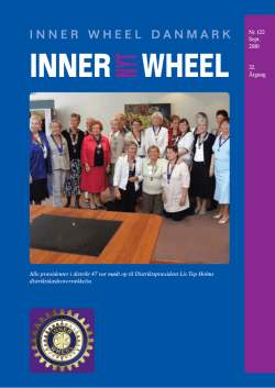 IW Nyt nr. 122 - Inner Wheel Danmark