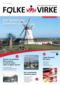 Gør Sydslesvig Danmark større?