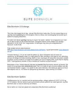 nyhedsbrev 2 - Elite Bornholm