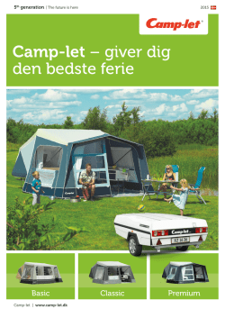 Camp-let – giver dig den bedste ferie