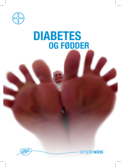 Diabetes og fødder - Bayer Diabetes Care