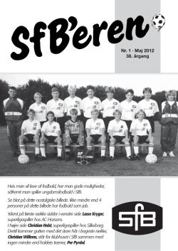 Nr. 1 - Svendborg forenede Boldklubber