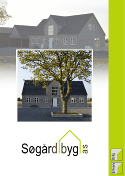 brochure web - Søgård Byggeforretning A/S