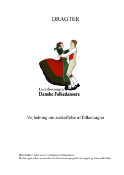 DRAGTER - Folkedragt.dk