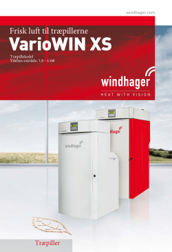 VarioWIN XS - Windhager Danmark