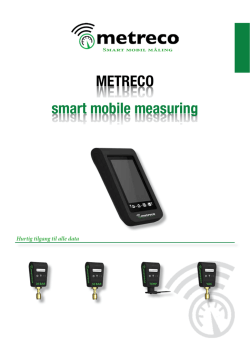 METRECO smart mobile measuring