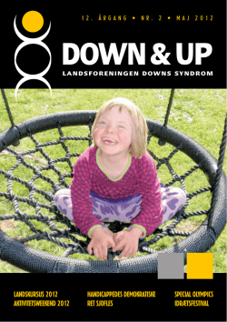 Down & Up nr. 2,_2012 - Landsforeningen Downs Syndrom