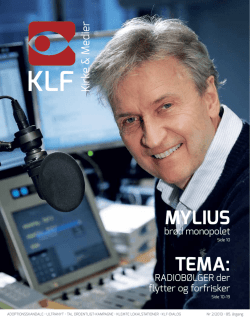 Se magasinet - KLF – Kirke & Medier