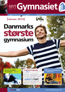 Januar2013 (.pdf) - Silkeborg Gymnasium