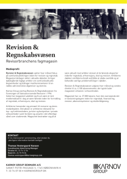 Revision & Regnskabsvæsen