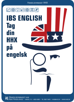 IBS ENGLISH - Køge Handelsskole