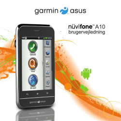 brugervejledning - Garmin-Asus