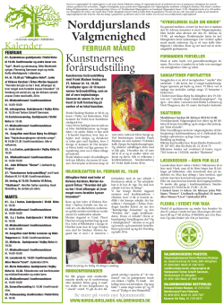 Kirkeblad for februar 2015 - Norddjurslands Valgmenighed
