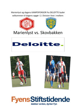 Marienlyst vs. Skovbakken