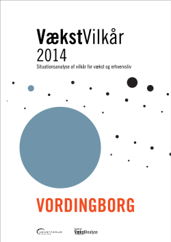 VækstVilkår 2014 Vordingborg