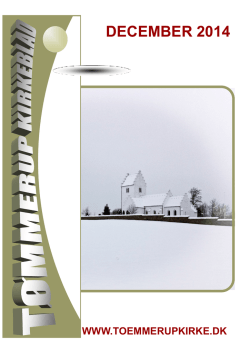 DECEMBER 2014 - Tømmerup Kirke