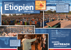 Etiopien - Gospel Outreach