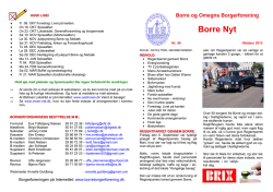 Nr 49, Oktober 2013 - Borre og omegns Borgerforening