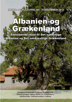 Albanien og Grækenland - Folkeuniversitetet i Aalborg