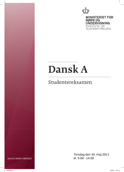 Dansk A