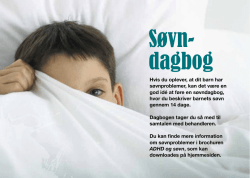 Søvndagbog - HB Pharma