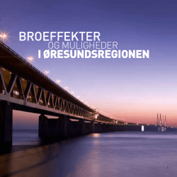 Broeffekter og muligheder i Øresundsregionen
