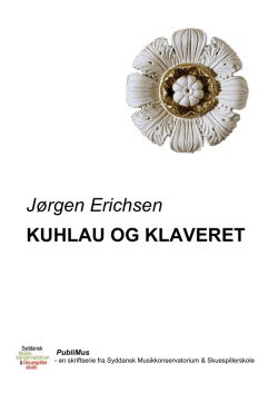 Jørgen Erichsen KUHLAU OG KLAVERET