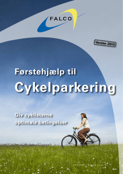 Førstehjælp til Cykelparkering