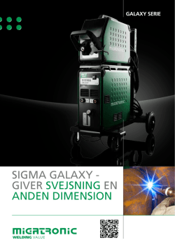 Sigma galaxy - giver SvejSning en anden dimenSion