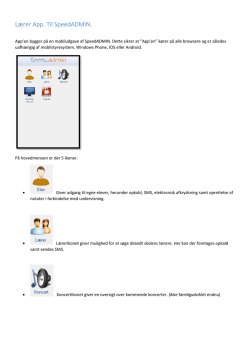 Speedadmin Lærer App.pdf