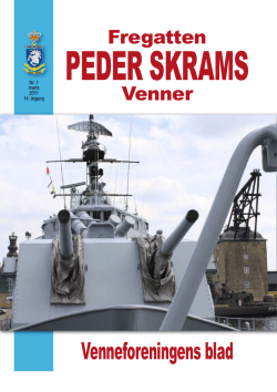 Blad nr.1 marts 2011 - Peder Skrams Venner