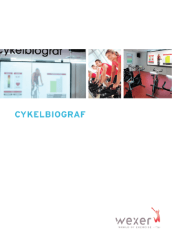 Se brochure om Wexer cykelbiograf
