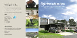 brochuren for Elgårdsmindeparken