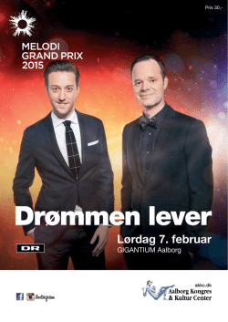 Dansk MeloDi GranD Prix 2015 - CB