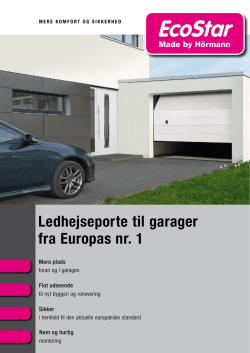 EcoStar garageport