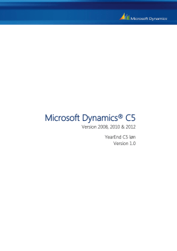 Løn - Microsoft Dynamics NAV, C5, XAL, Concorde, Damgaard