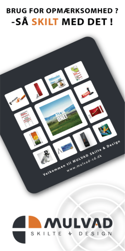 Profilbrochure Lidt om Mulvad Skilte & Design.
