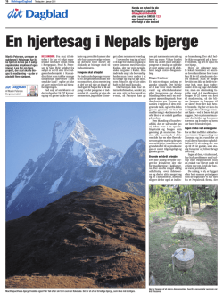 En hjertesag i Nepals bjerge