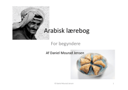 Arabisk lærebog for begyndere