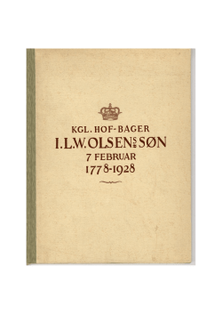 Kgl. hof-bager I L W Olsens Søn 7.februar 1778