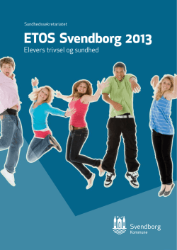 ETOS rapporten 2013 - Sundhed
