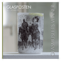 glasp sten - Glasmuseets Venner
