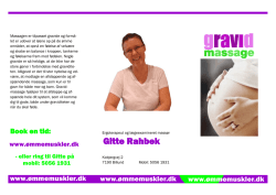 Gitte Rahbek - Massage i Billund